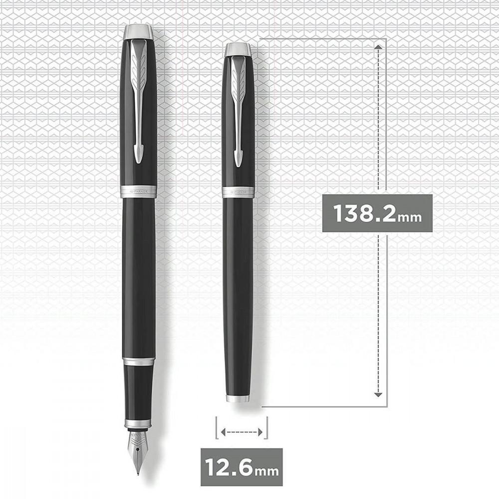 Перьевая ручка Parker IM Black CT FP F с логотипом Перьевая ручка Parker IM Black CT FP F с логотипом Фото 5